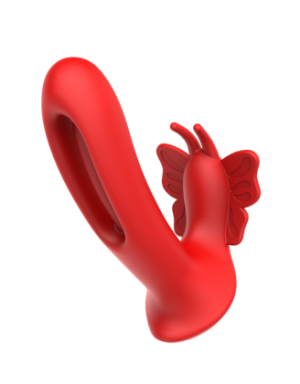 Vibromasseur FLY PULSE Papillon à Double Action Télécommandé 
