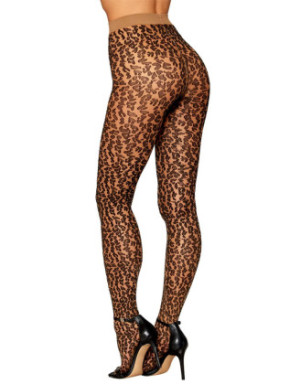 Collant imprimé Léopard