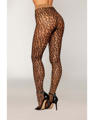 Collant imprimé Léopard