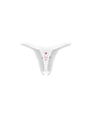 Weddya Bride string ouvert blanc