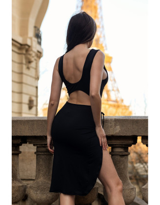 Robe noire Anastasia