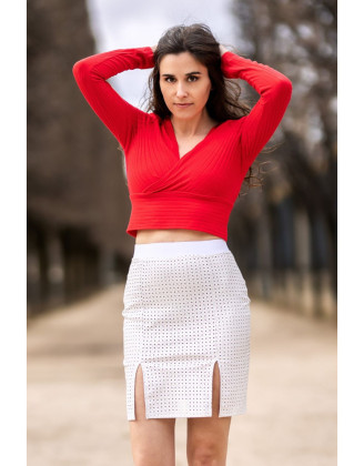 Jupe longue blanche Natacha