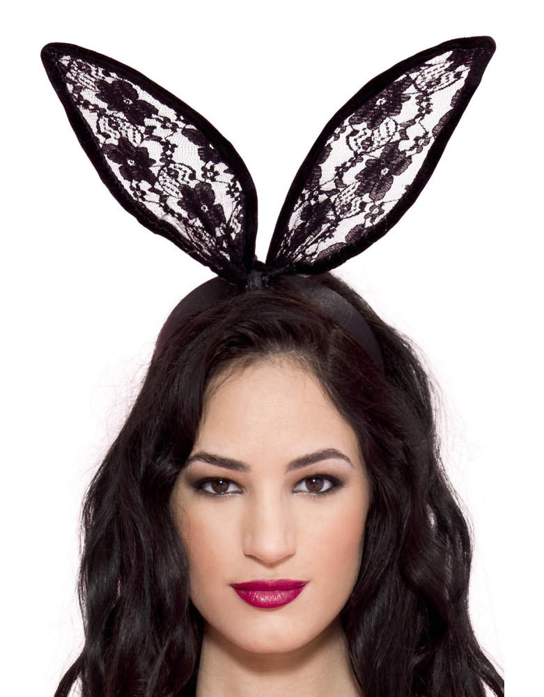 Petite oreilles de lapine en dentelle