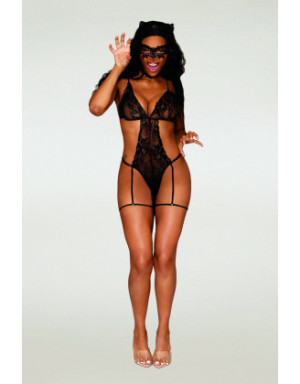 Costume chat 4 pièces