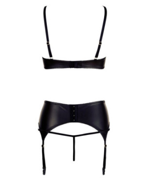 Ensemble noir trois pièces