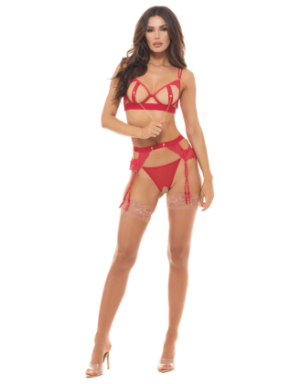 Ensemble 3 pièces rouge