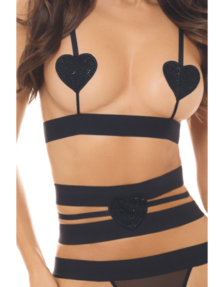 Ensemble 3 pièces noir