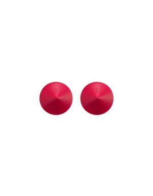 Sublimie paire de cache-tétons rouges PREMIUM