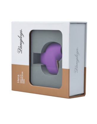Mini stimulateur clitoridien violet pour doigt rechargeable – LANGLOYS