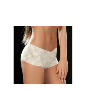 Boyshort dentelle blanc