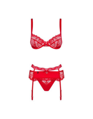 Heartina Ensemble 3 pcs - Rouge