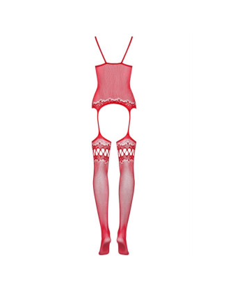 F214 Bodystocking - Rouge