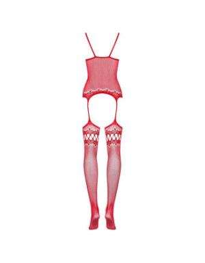 F214 Bodystocking - Rouge