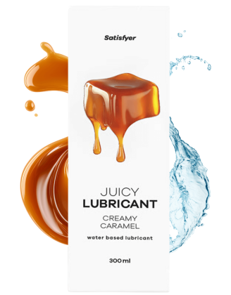 Lubrifiant à base d'eau Caramel crémeux 300 ml Satisfyer 