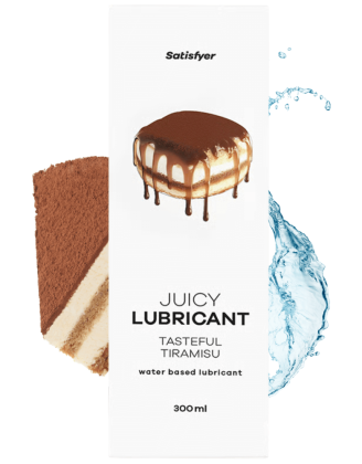 Lubrifiant à base d'eau Tiramisu savoureux 300 ml Satisfyer 