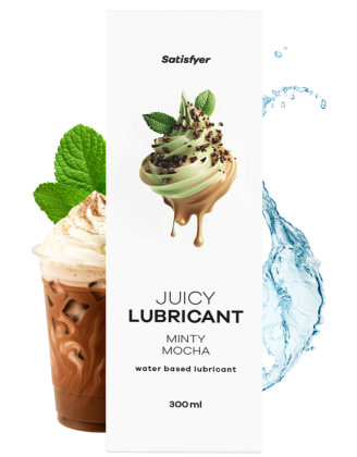 Lubrifiant à base d'eau Mochaccino mentholé 300 ml Satisfyer 