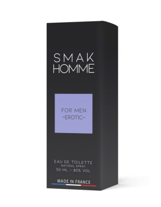 SMAK HOMME Eau de Toilette de Séduction pour Homme 50 ml - RUF