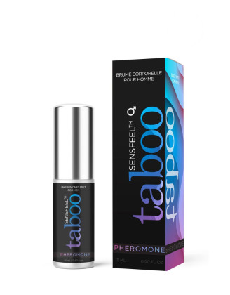 TABOO PHEROMONE HOMME Brume Corporelle aux Phéromones pour Homme 15 ml - RUF
