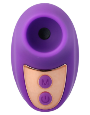 Mini stimulateur clitoridien violet pour doigt rechargeable – LANGLOYS