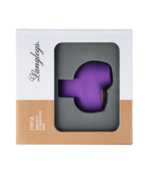 Mini stimulateur clitoridien violet pour doigt rechargeable – LANGLOYS