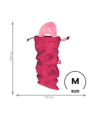 Sac de rangement sextoys rose taille M Treasure Bag Satisfyer 