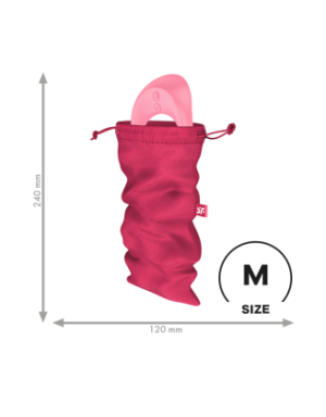Sac de rangement sextoys rose taille M Treasure Bag Satisfyer 