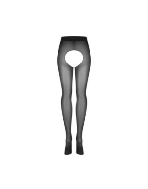 Norless SEXY Collants ouverts noir