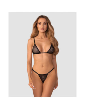 Wet Me ensemble 2 pièces - Noir