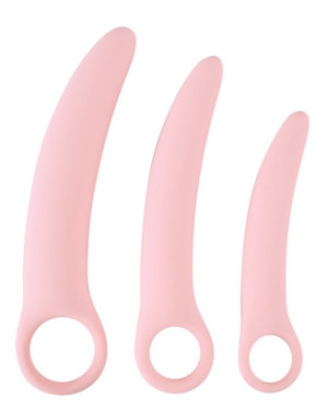 Kit d'entrainement pour l'auto-traitement en douceur du vaginisme