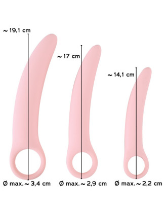 Kit d'entrainement pour l'auto-traitement en douceur du vaginisme