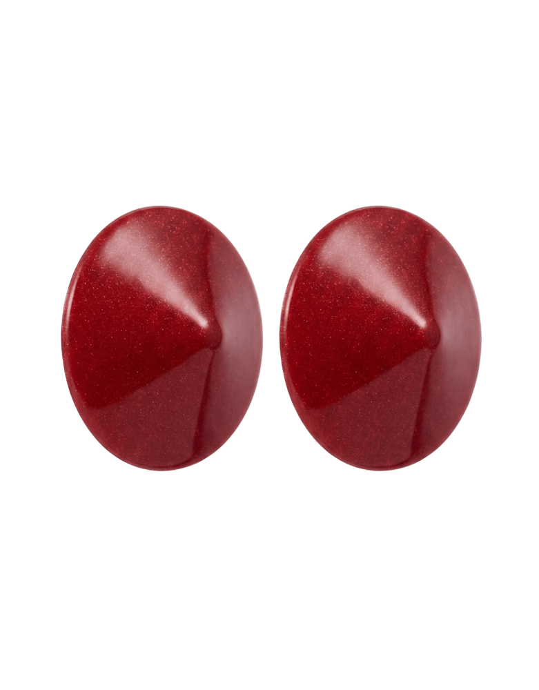 Nipple Métal rouge Cache tétons cône