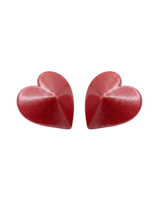 Nipple Métal rouge Cache tétons cœur