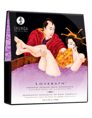 Sels de bain lotus japonais