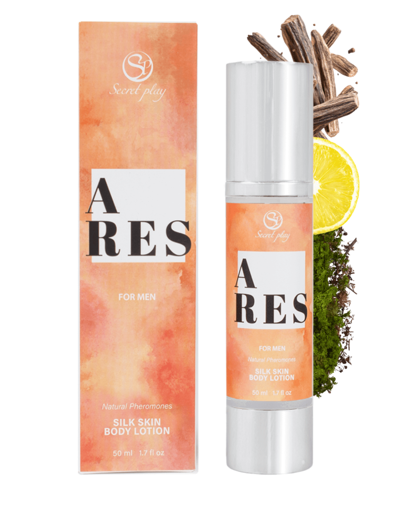 Body lotion aux phéromones pour homme Ares
