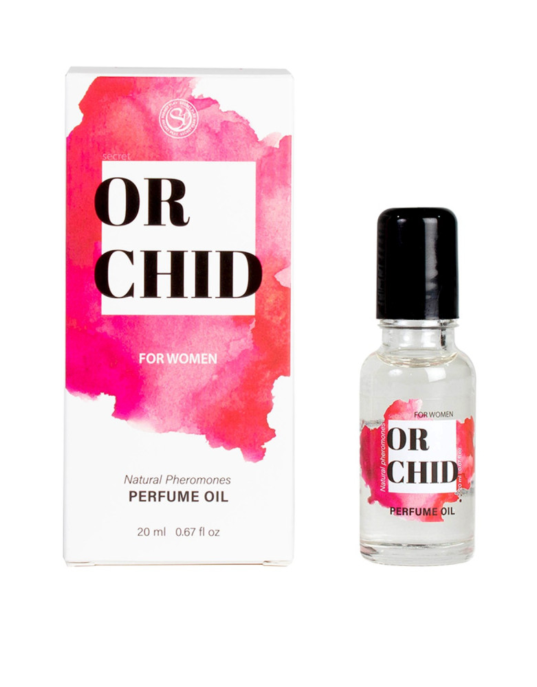 Huile parfumée Roll-on aux phéromones Orchid pour femme