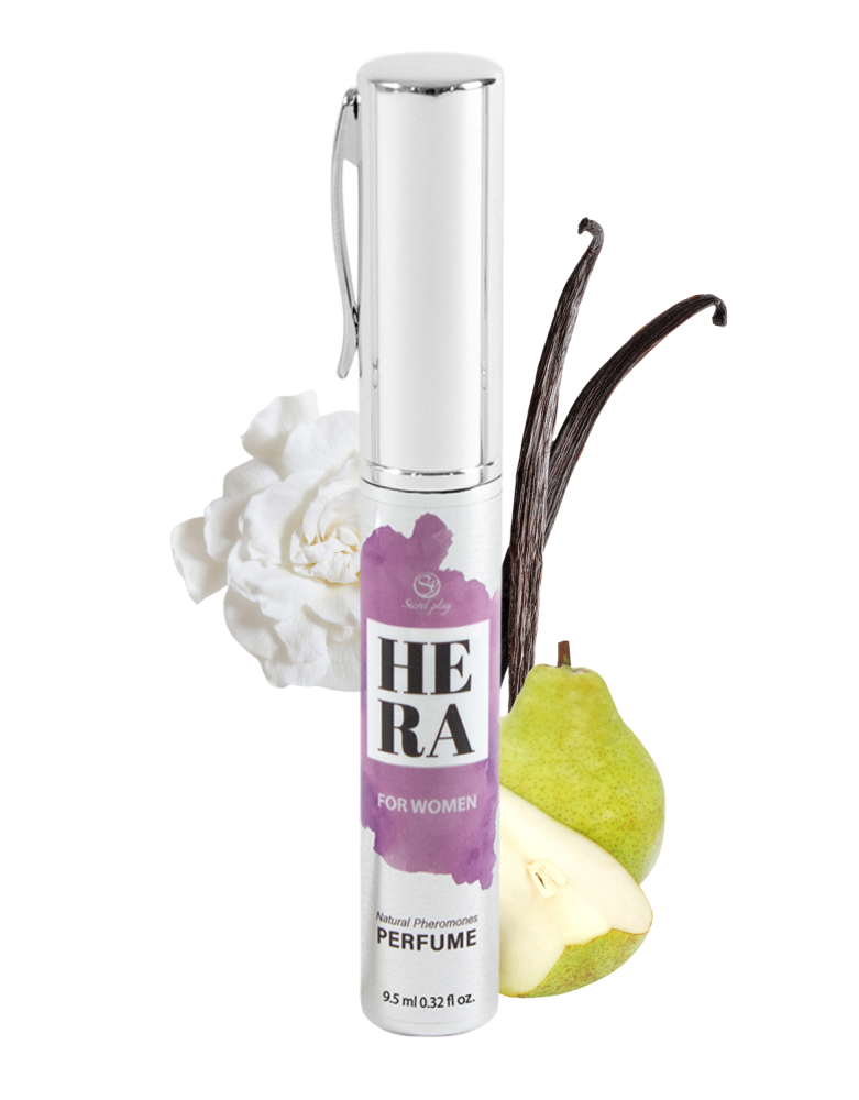 Parfum aux phéromones pour femme HERA, format voyage 9.5 ml