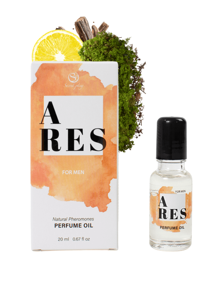 Huile parfumée Roll-on aux phéromones Ares pour homme