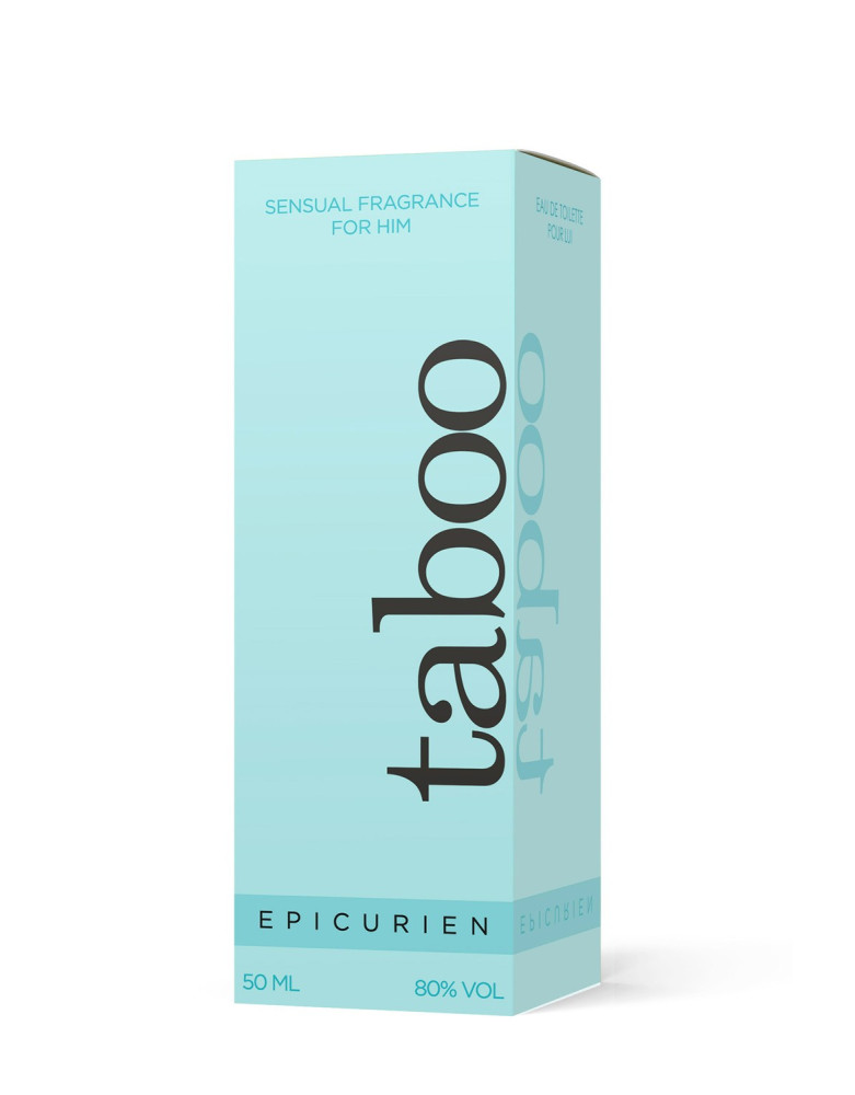 TABOO ÉPICURIEN Eau de Toilette de Séduction pour Homme 50ml - RUF