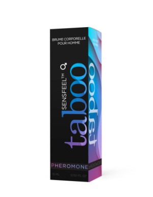 TABOO PHEROMONE HOMME Brume Corporelle aux Phéromones pour Homme 15 ml - RUF