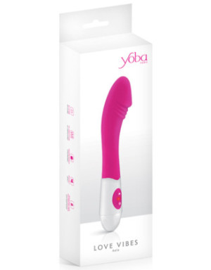 Vibromasseur 10 vitesses avec gland stimulant