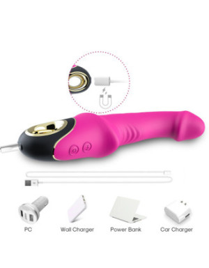 Vibromasseur rose G-spot Joy Blade vibrations puissantes