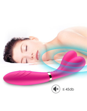 Vibromasseur Wand  rose en forme de Y avec 3 moteurs