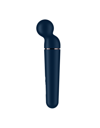 Vibromasseur wand bleu USB 60 vibrations Planet Wand-er Satisfyer