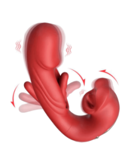 PARADISE — Vibromasseur avec Stimulateur de Clitoris | Coeur Ardent