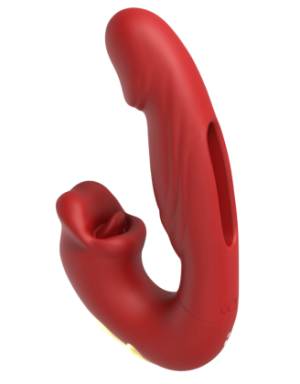 PARADISE — Vibromasseur avec Stimulateur de Clitoris | Coeur Ardent