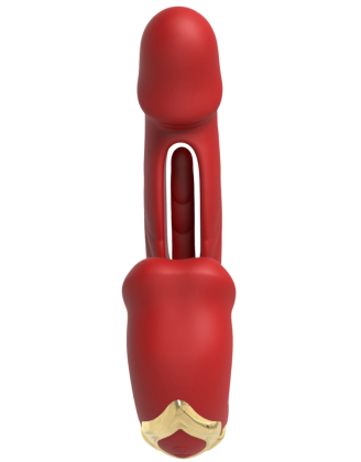 PARADISE — Vibromasseur avec Stimulateur de Clitoris | Coeur Ardent