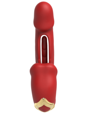 PARADISE — Vibromasseur avec Stimulateur de Clitoris | Coeur Ardent