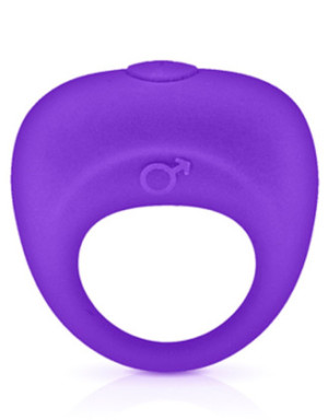 Anneau de pénis vibrant violet