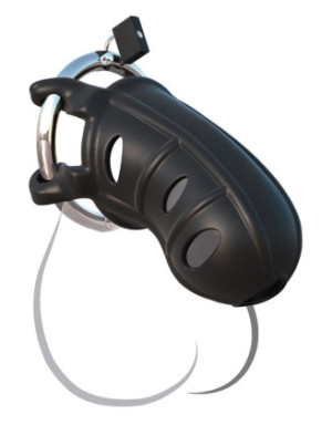 Cage de chasteté en silicone pour pénis C-Ringz