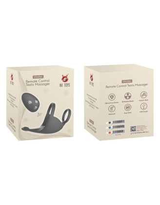 Vibrateur / Masseur de testicule télécommandé, USB waterproof